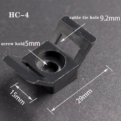 Wire Arrangement Cable Tie Mounts Cable Clips Clamp for Wire Adjustable Cable Mount Fix Cable Tie Holder Clips Cable Organizer