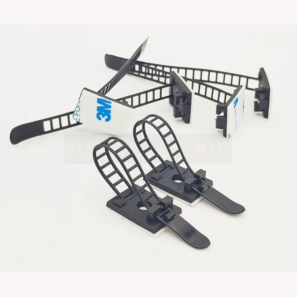 Wire Arrangement Cable Tie Mounts Cable Clips Clamp for Wire Adjustable Cable Mount Fix Cable Tie Holder Clips Cable Organizer