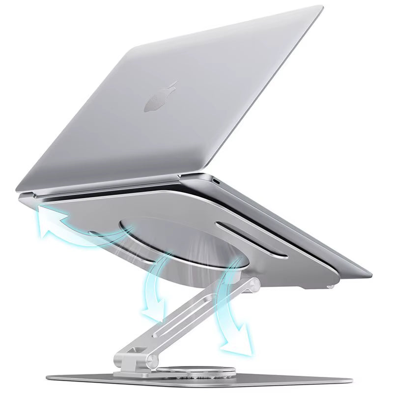 Laptop Stand Rotatable Foldable Aluminum Alloy Notebook Holder Compatible Macbook Air Pro 14 Huawei Xiaomi Laptop Bracket
