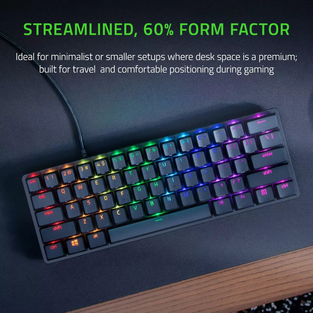Razer Huntsman Mini Gaming Keyboard for PC - Black