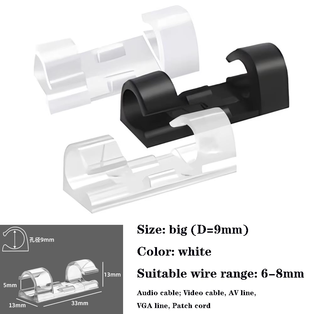 Wire Arrangement Cable Tie Mounts Cable Clips Clamp for Wire Adjustable Cable Mount Fix Cable Tie Holder Clips Cable Organizer