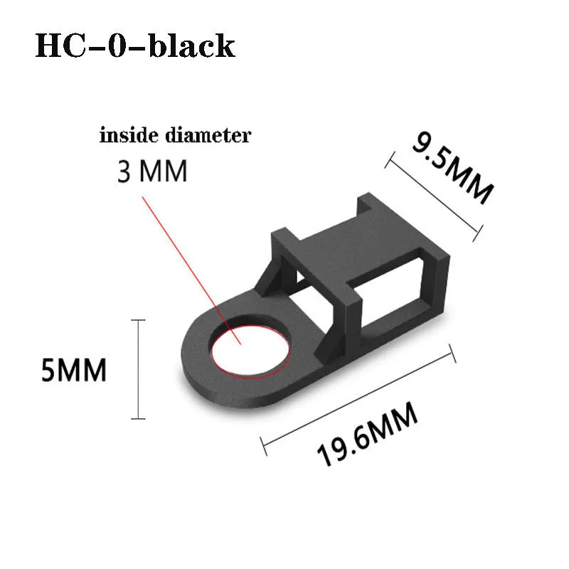 Wire Arrangement Cable Tie Mounts Cable Clips Clamp for Wire Adjustable Cable Mount Fix Cable Tie Holder Clips Cable Organizer