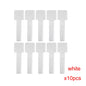 10Pcs Cable Organizer Data Cable Storage Artifact Computer Desktop Cable Harness Velcro Tie Away Cable Retainer