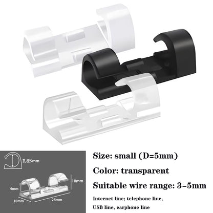 Wire Arrangement Cable Tie Mounts Cable Clips Clamp for Wire Adjustable Cable Mount Fix Cable Tie Holder Clips Cable Organizer