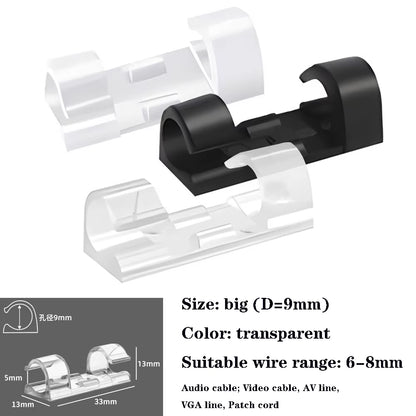 Wire Arrangement Cable Tie Mounts Cable Clips Clamp for Wire Adjustable Cable Mount Fix Cable Tie Holder Clips Cable Organizer
