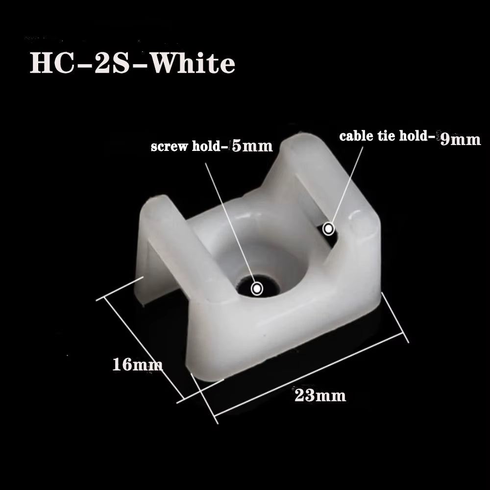 Wire Arrangement Cable Tie Mounts Cable Clips Clamp for Wire Adjustable Cable Mount Fix Cable Tie Holder Clips Cable Organizer